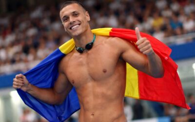 David Popovici a devenit primul înotător din istorie cu trei duble europene consecutive