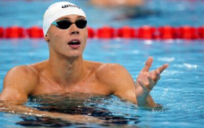 David Popovici s-a calificat în semifinale la 100 m liber cu primul timp din serii