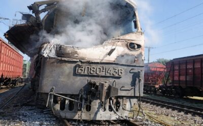 Doi mecanici de tren au murit în Odesa după un atac rusesc cu dronă asupra unei garnituri cu 340 de pasageri