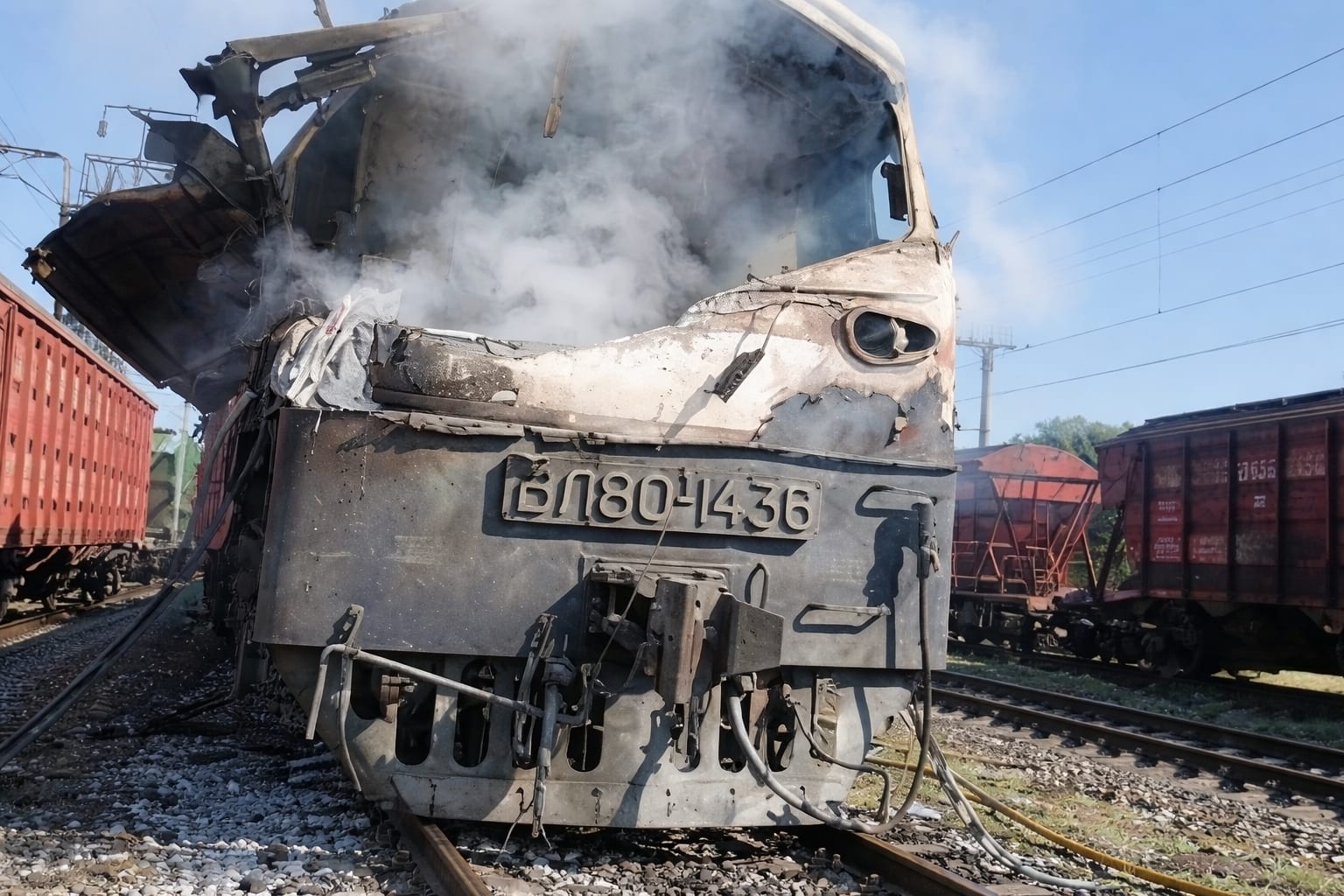 Doi mecanici de tren au murit în Odesa după un atac rusesc cu dronă asupra unei garnituri cu 340 de pasageri