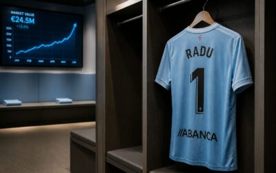 Ionuț Radu a ajuns la o cotă de 9 milioane de euro după ce a devenit titular la Celta Vigo