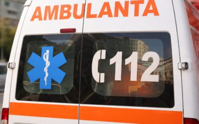 Motociclist și pasagera sa, loviți de un autocar pe centura Timișoarei. Ambii au ajuns la spital