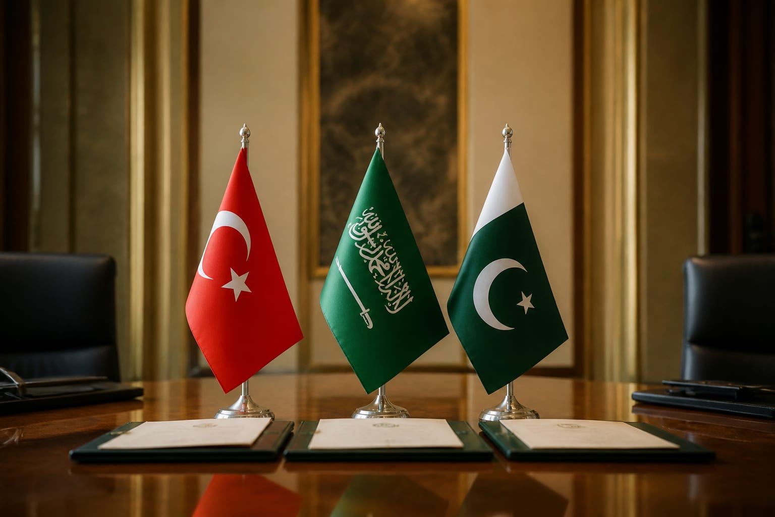 Turcia, Arabia Saudită și Pakistan au semnat un pact militar de apărare reciprocă