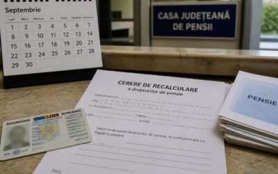 Pensionarii care lucrează pot cere recalcularea pensiei o dată pe an