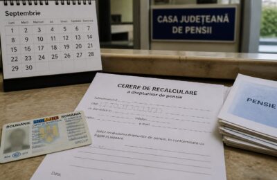Pensionarii care lucrează pot cere recalcularea pensiei o dată pe an