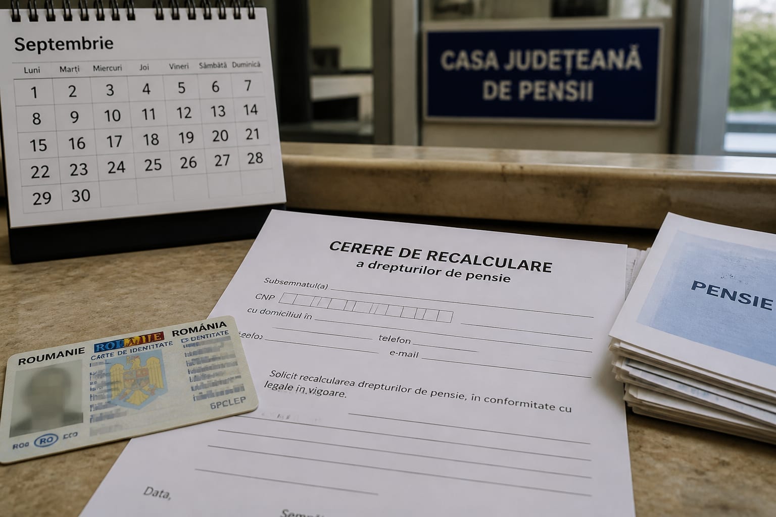 Pensionarii care lucrează pot cere recalcularea pensiei o dată pe an